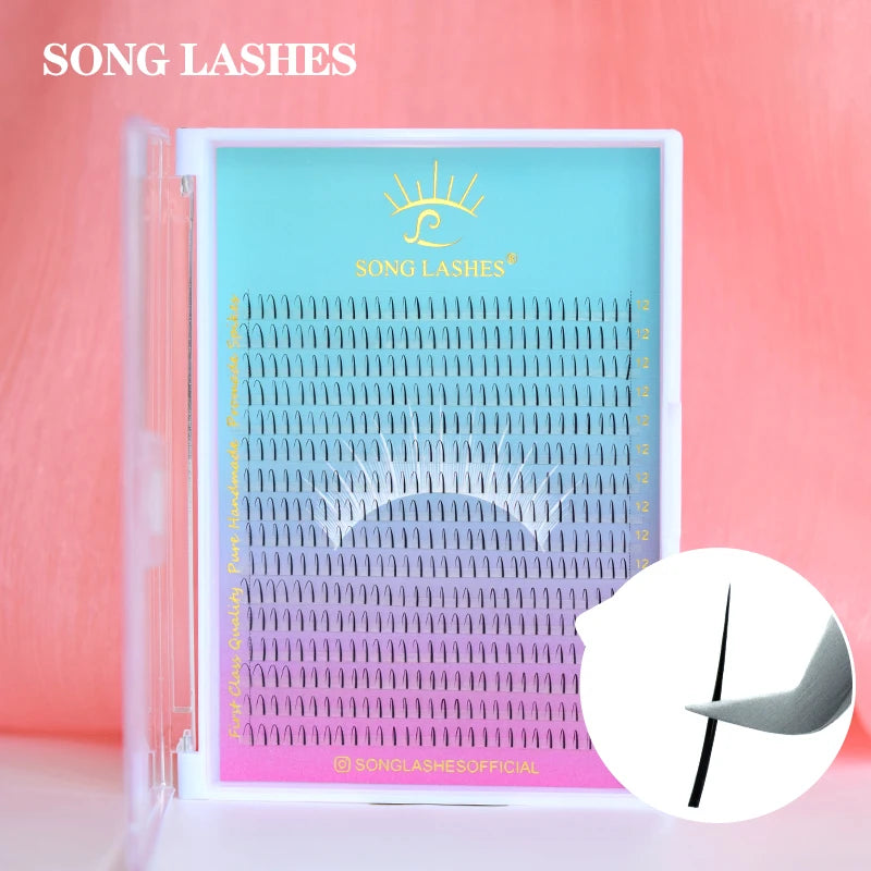 SONG LASHES Wispy Spikes Eyelash Extension Fairy Eyelashes Promade  Fans For Extensiones