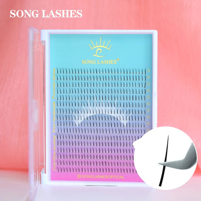 SONG LASHES Wispy Spikes Eyelash Extension Fairy Eyelashes Promade  Fans For Extensiones