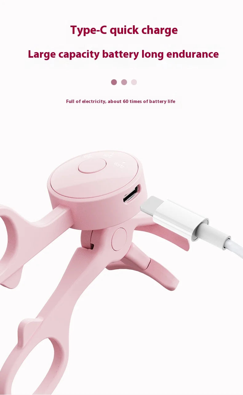 Electric eyelash curler, long-lasting styling, easy and perfect curling all day long, portable electric eyelash curler