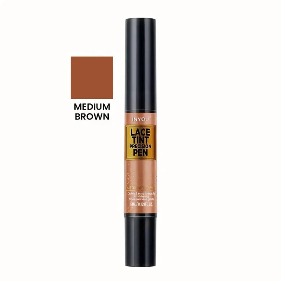 5ml Lace Tint Pen for Wigs, Long-Lasting, Easy to Apply, And Natural-Looking, Tint Melting Hair  for All Of Hair Types