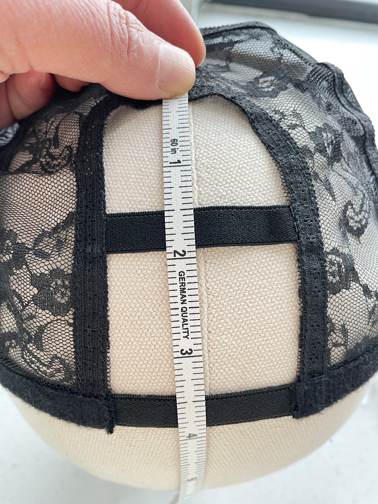 U part and T part lace front wig cap for making wigs T part