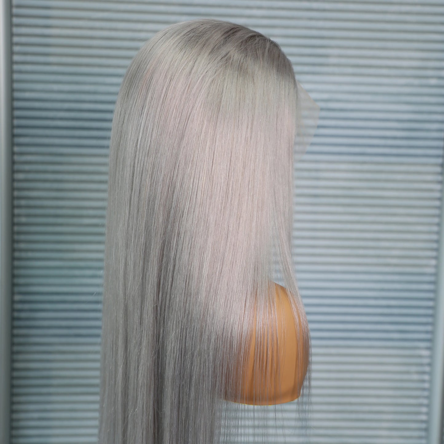 13x6 Straight Lace Front Wig Silver Grey Lace Front Wigs Human Hair Pre Plucked Brazilian Transparent 13x4 Lace Frontal Wig 200%