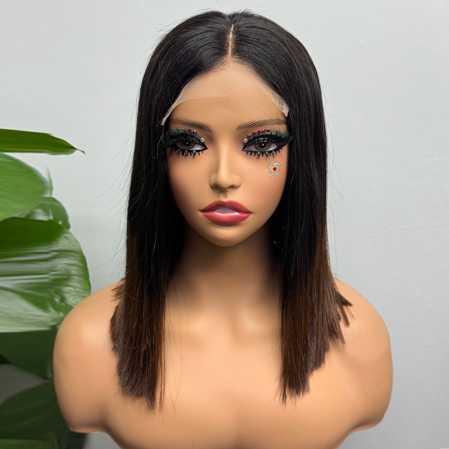 Vietnamese Human Hair 300% Density Double Drawn Bone Straight Bob Human Hair Wigs 5x5 Transparent Lace Closure Wig for Women