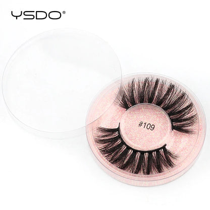 Wholesale Lashes 10/20/30/50 PCS Mink False Eyelashes Natural Soft 3D Faux 3D Mink Lashes Reusable Dramatic Fake Eyelashes Bulk