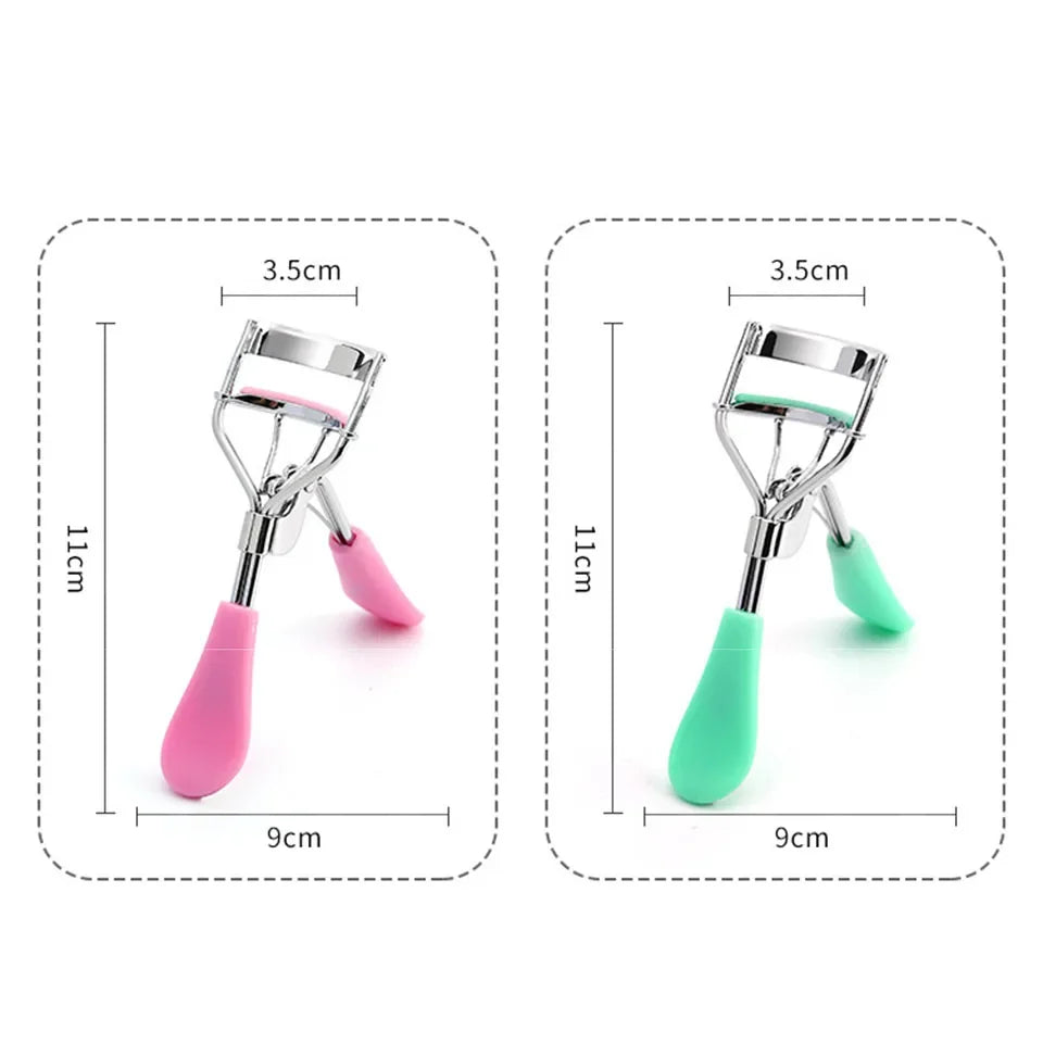 Eyelashes Curler Women Handle Eyelash Curling False Eyelash Curler Clip Beauty Makeup Tool