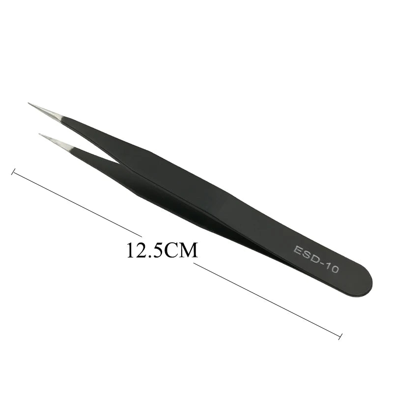 1 Pcs eyelashes tweezers eyelash extension tweezers makeup tools for individual lashes stainless steel tweezers