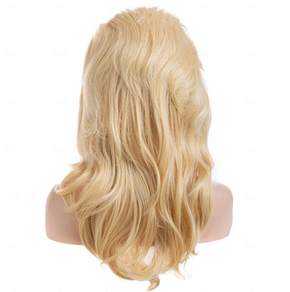 Synthetic Hair 50s Beehive Wigs for Women Blonde Bouffant Big Synthetic Wigs Married Housewife Vintage Costume Cosplay Wig