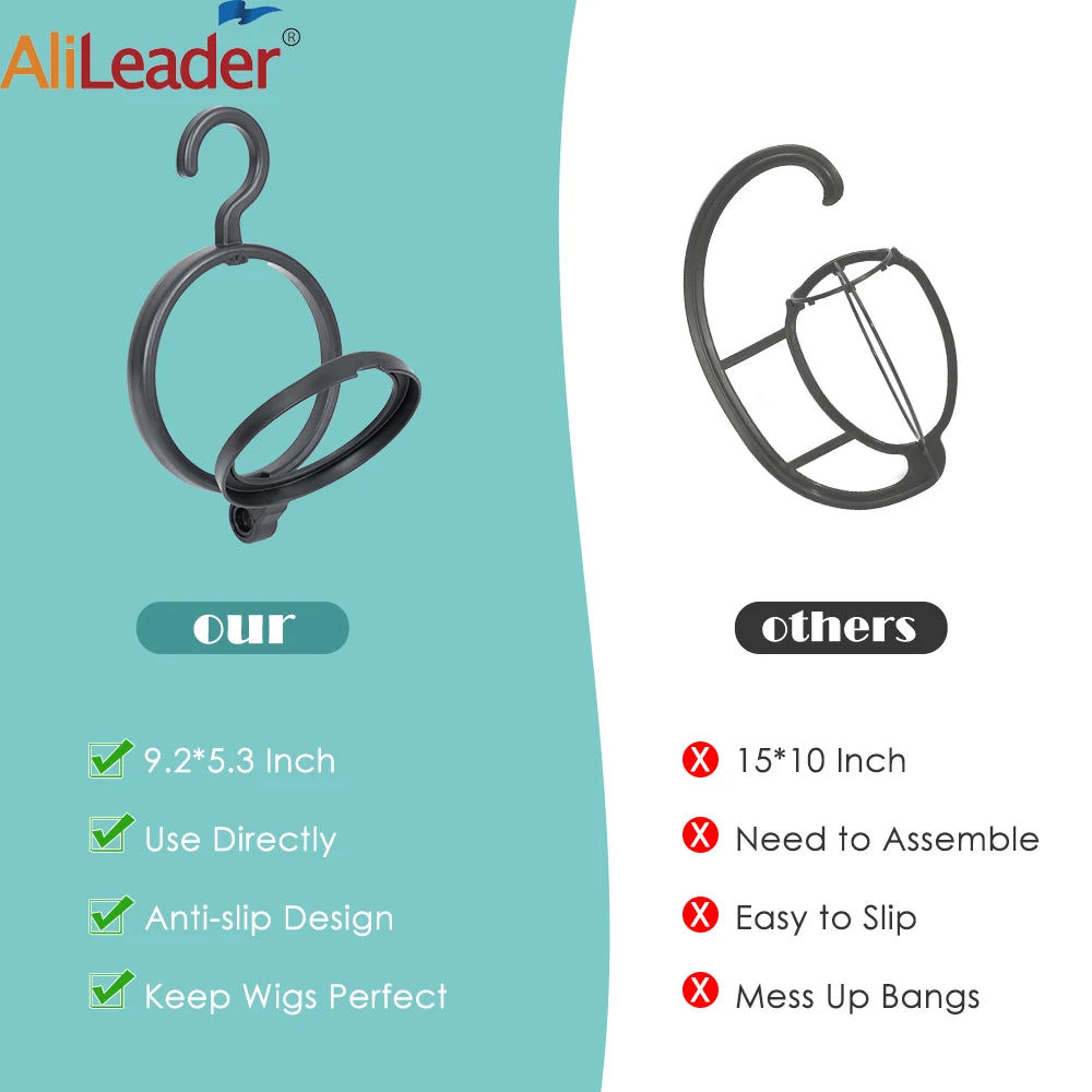 Wig Hanger Stand For Multiple Wigs Drying Stand Hanging Wig Stand Portable Wig Display Stand Plastic Wig Dryer Stand