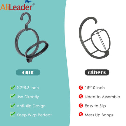 Wig Hanger Stand For Multiple Wigs Drying Stand Hanging Wig Stand Portable Wig Display Stand Plastic Wig Dryer Stand
