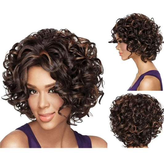 Short Curly Human Hair Wigs Wet And Wavy Deep Wave Lace Frontal Wig Deep Curly Lace Front Wigs Korean curly hair