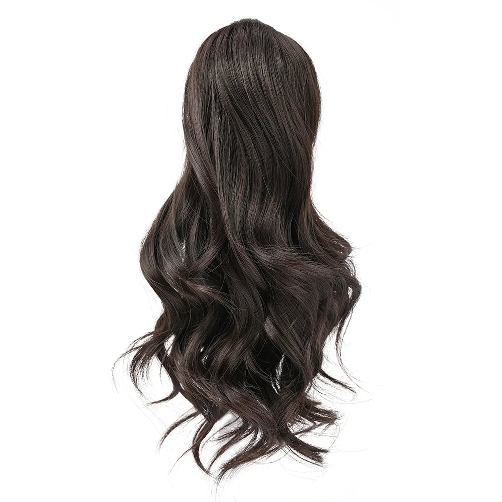 Ponytail Extension Synthetic Hair 10" Claw Clip in Short Curly Wavy Ponytail Hairpiece for Women Girls Daily Use