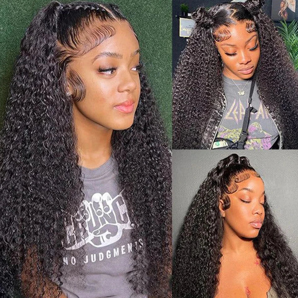 Peruvian Kinky Curly Human Hair Bundles Wholesale 1/3/4 Pieces Natural Hair Extensions Topper Woman 100% Remy Human Hair Bundles