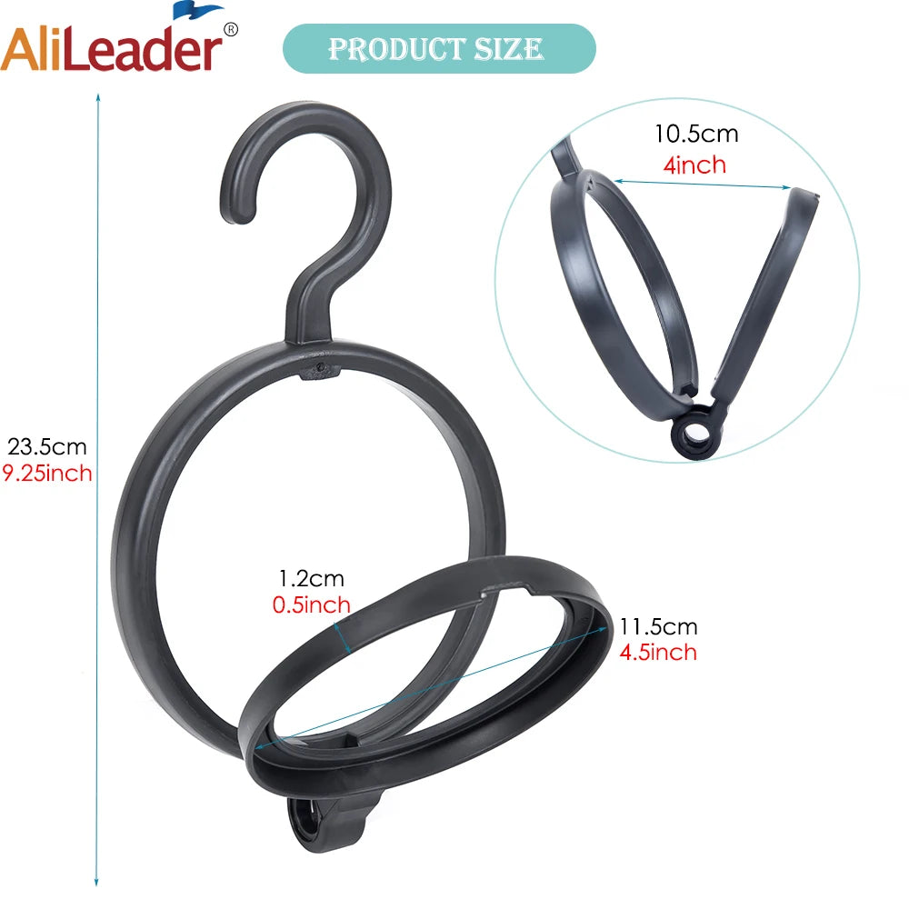 Wig Hanger Stand For Multiple Wigs Drying Stand Hanging Wig Stand Portable Wig Display Stand Plastic Wig Dryer Stand