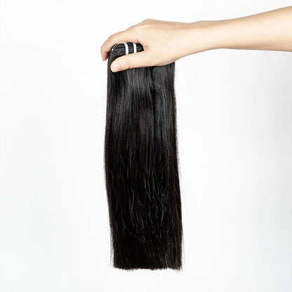 16A Vietnamese Virgin Hair Double Drawn Bone Straight Hair Bundles with 2x6/5x5 HD Lace Closure 100% Raw Human Hair Bundles