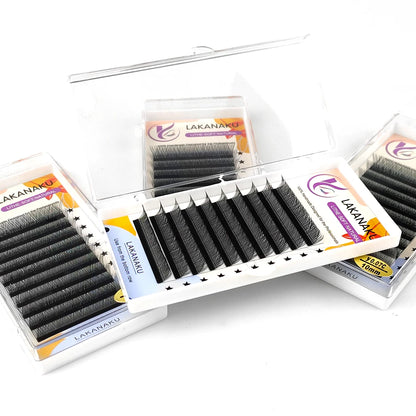 LAKANAKU YY Shape Volume Lashes Y Eyelash Extensions Cilia and Brazilian Volume Cashmere Mink Eyelash Extensions Cilios YY