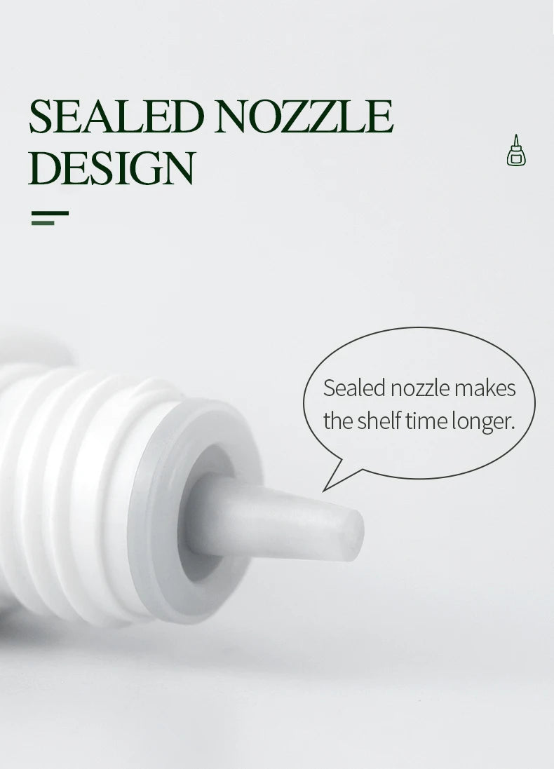 SONG LASHES Eyelash Extension Glue Individual False Lashes Transparent Clear Adhesive Kit for Professional Use 1-2 Sec Dry Time