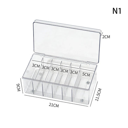 Large Capacity Eyelash Tool Storage Box For Eyelash Extension Tweezer Case Cosmetic Makeup Tools Storage Box Lash Accessories