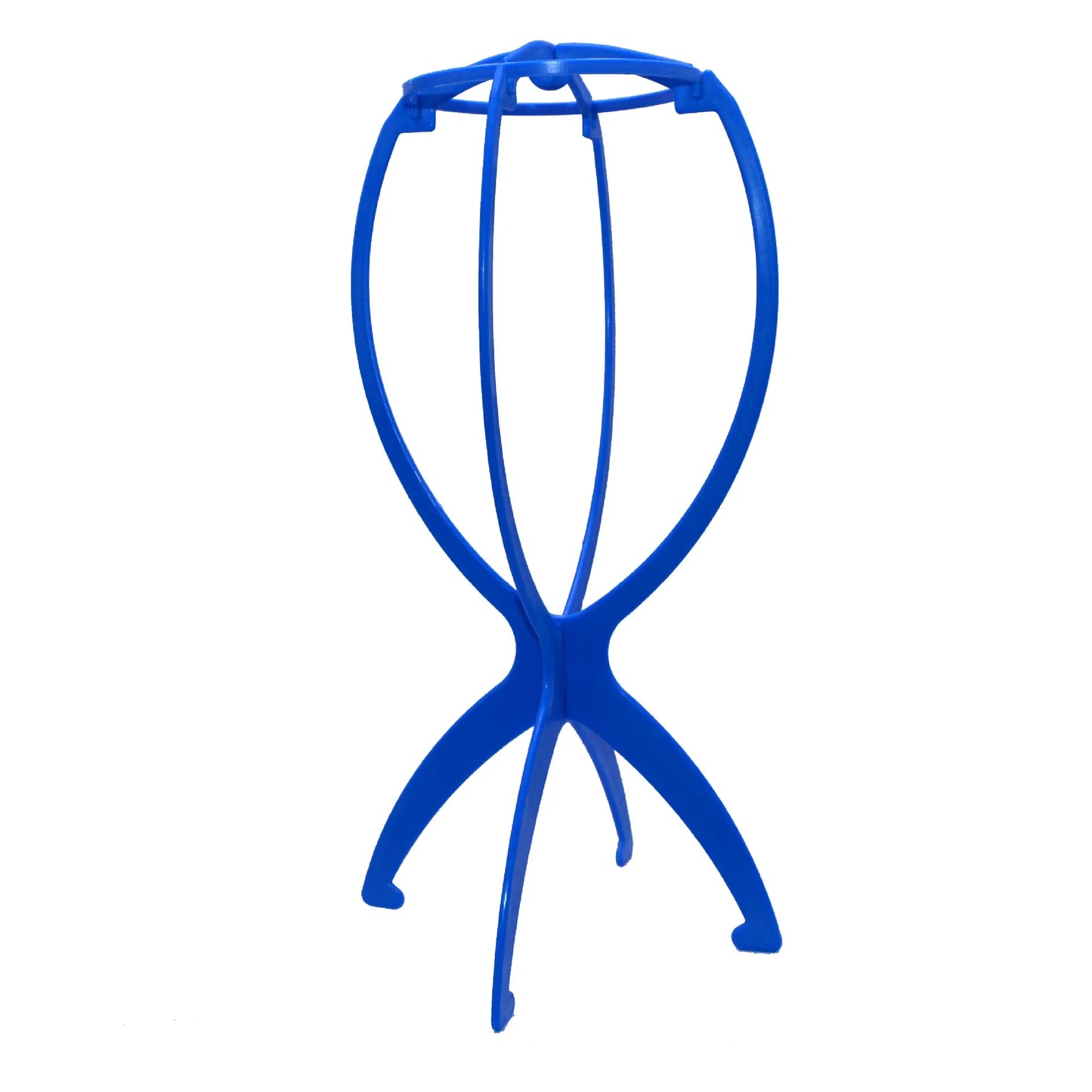 Wig Diaplay Stands Plastic Hat Display Wig Head Holder Mannequin Stand Portable Folding Flexible Plastic Wig Stand