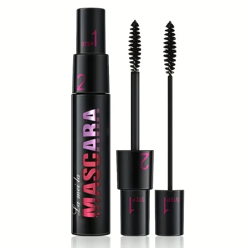 Black Curled Lashes Mascara Lengthens Eyelashes Extra Volume Long Lasting Waterproof Natural Quick Drying Lashes Female Makeup