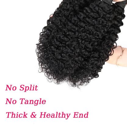 Mongolian Curly Human Hair Brazilian 10A Small Spirals Curly Bundles Unprocessed Pixie Curls Weave 3 Bundles Only Hair Extension