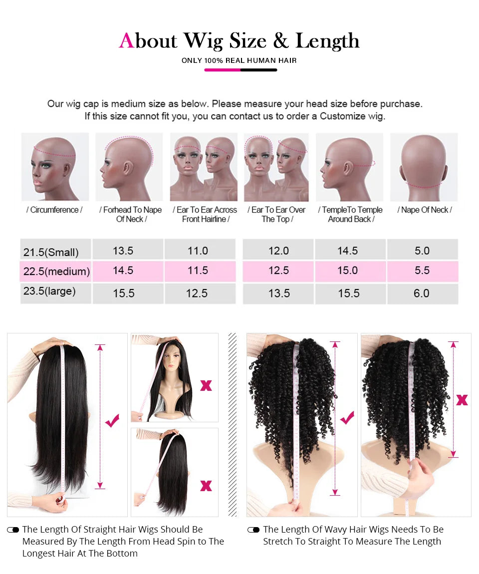 Full Lace Human Hair Straight Wigs Brazilian Transparent Lace Frontal Human Hair Wigs For Women Pre Plucked Remy Hair