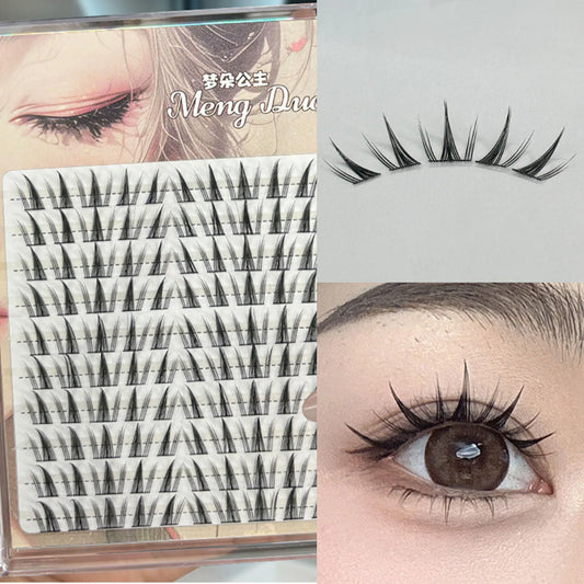 Sunflower DIY False Eyelashes Clusters Extensions Individual Lashes Cluster Natural Thick Segmented Eyelashes Bundles Wholesale