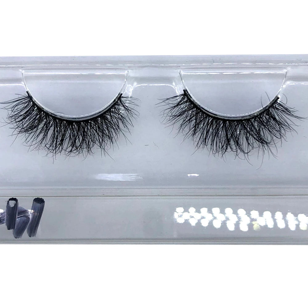 Bulk 3D Faux Mink Eyelashes Natural Thick Long False Eyelashes Wholesales Dramatic Fake Lashes Makeup Extension Eyelashes