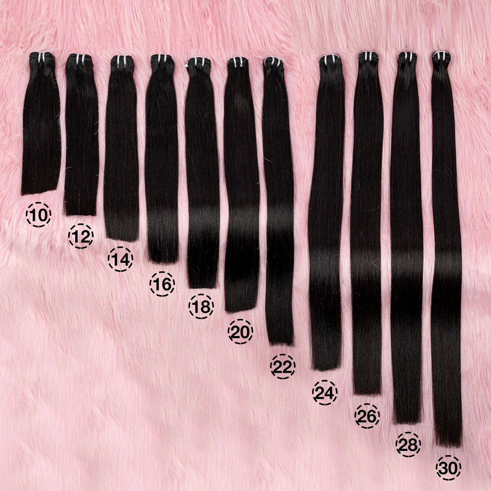 16A Double Drawn Vietnamese Bone Straight Bundles with 13x4 Lace Frontal 100% Raw Human Hair Bundle with 2x6/5x5 HD Lace Closure