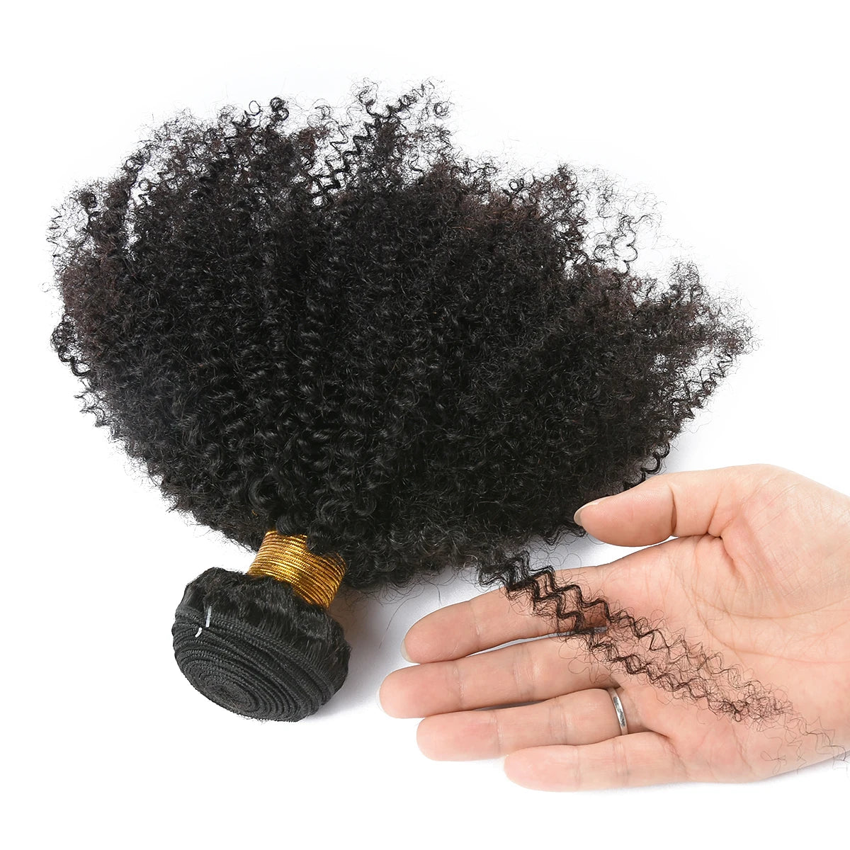 Mongolian Afro Kinky Curly Hair Bundles 8-28 inch 100% Human Hair Bundles 1/3/4 pcs Lots Remy Hair Weaves Short Curly Hair