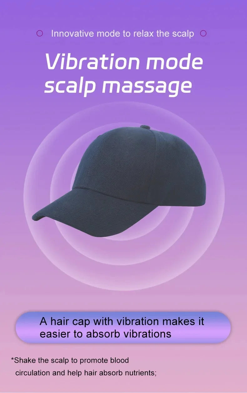 Hair care instrument, oil control hair follicle care, hair care, hair health, anti-hair loss cap, gifts