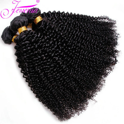 Indian Unprocessed Human Hair Kinky Curly 3 Bundles Deal Raw Hair Original Tissage Hair OnSale Deep Curl Natural Hair Extensions