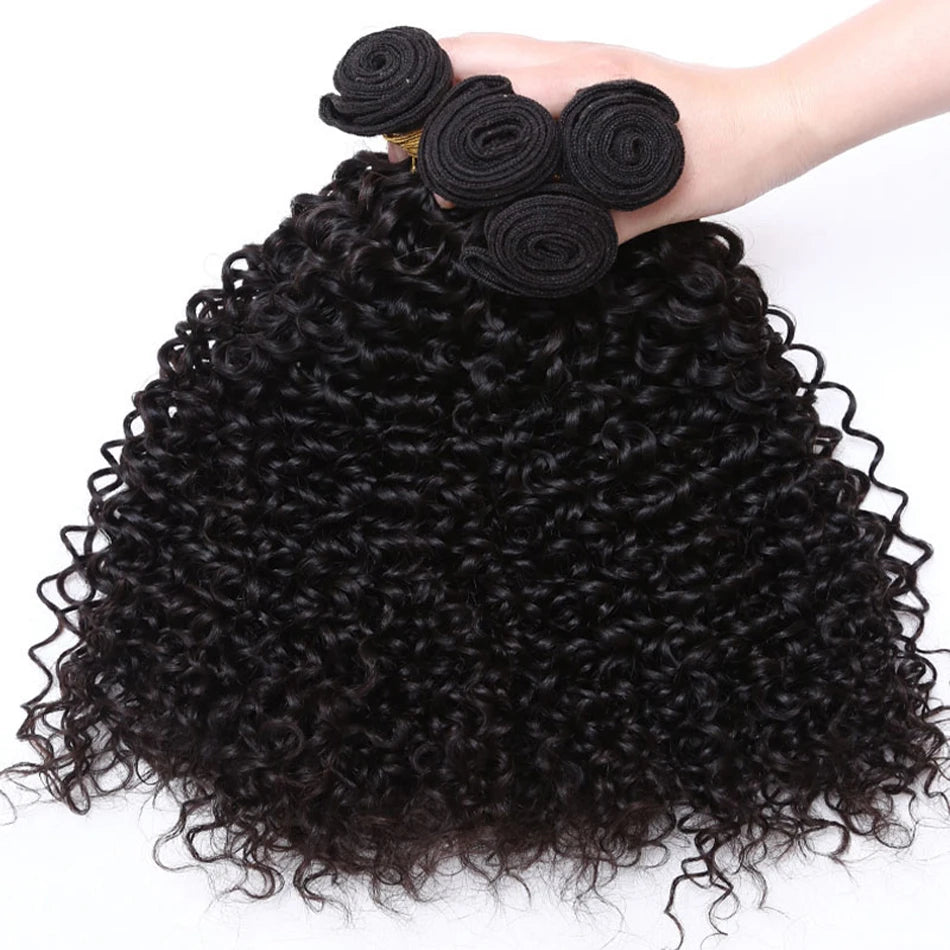 12A Mongolian Kinky Curly Hair Bundles 1/3 Bundles Deal 100% Unprocessed Human Hair Weave Tissage Cheveux Humain Hair Extensions