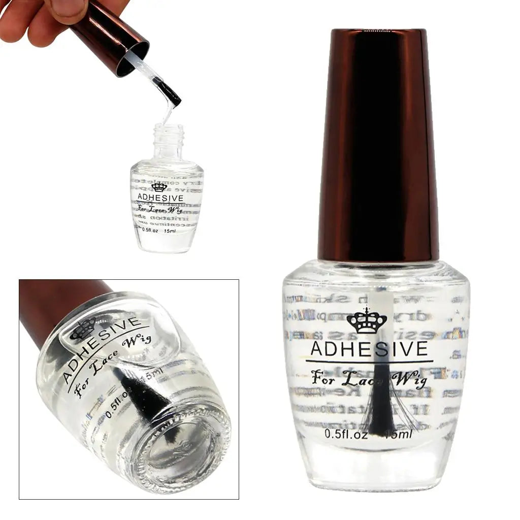 Hair Replacement - 0.5oz ing Glue: Extra Moisture for Poly, Lace Hairpiece, Wig, Toupee