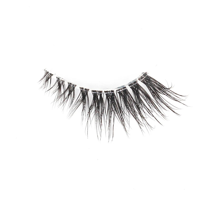 Cat Eye Lash 3/5/10 Pairs Half Lashes Natural Long False Eyelashes Wispy 3D Mink Lashes Volume Faux Cilios Extension Makeup Tool