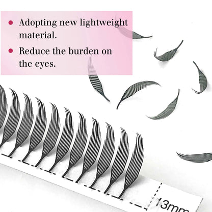 CoMango New Spire Lashes Tower Fans Premade Spikes Eyelash Extensions Single/Mix 8-15mm for Anime Eyelashes Makeup Free Shipping