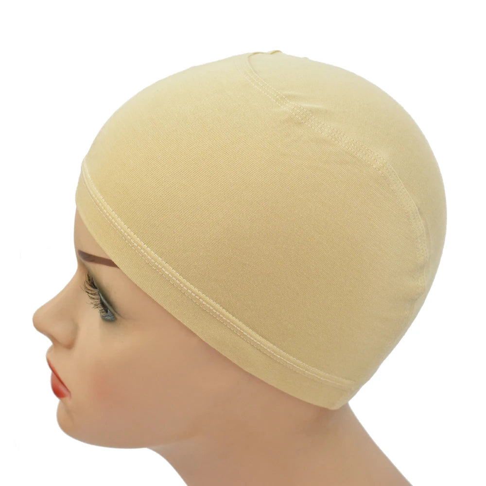 Bamboo Fiber Wig Cap for Women Comfortable and Elastic Wig Cap Wearing under Wigs