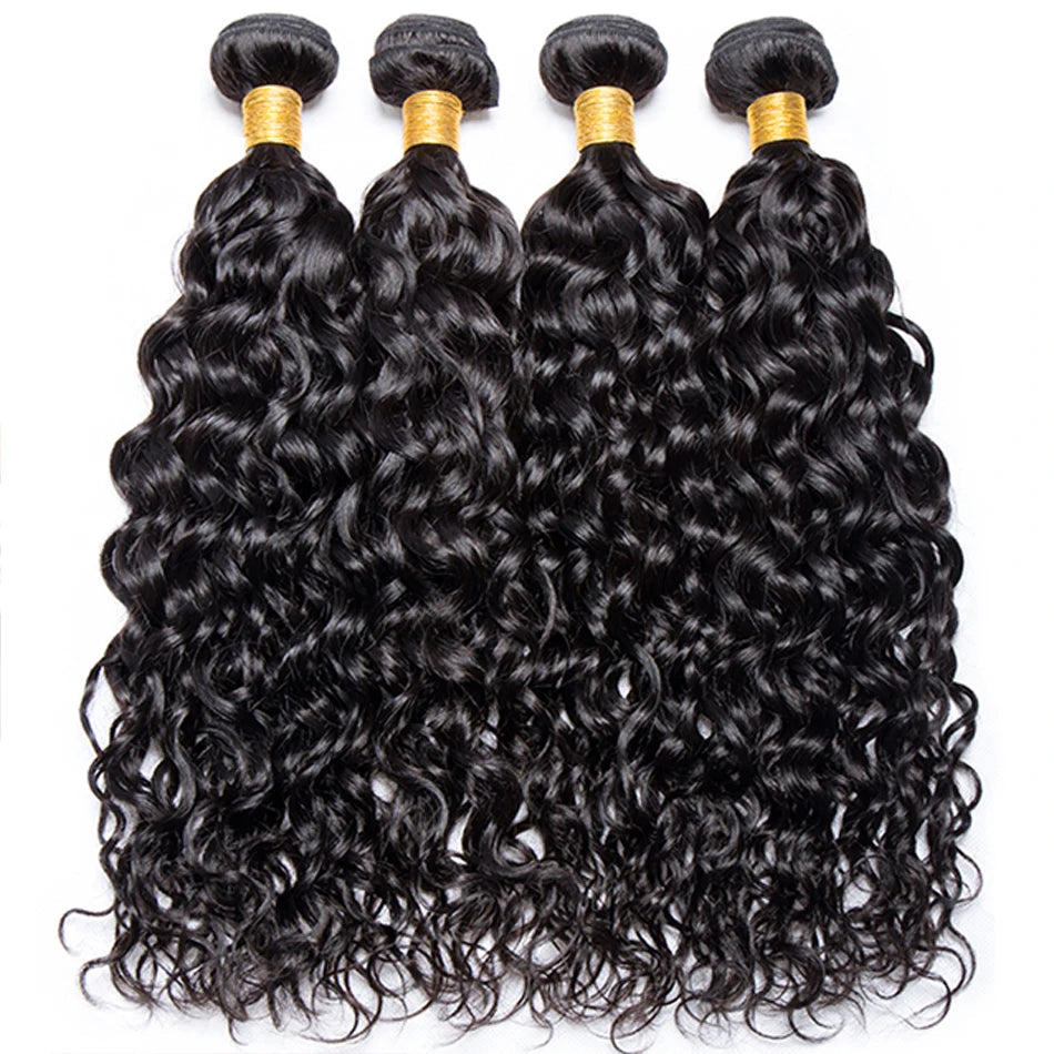 12A Malaysian Hair Bundles With Frontal Kinky Curly Bundles With Frontal 13x4 Ear to Ear Lace Frontal Human Hair Weave Extension