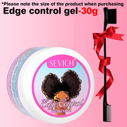 Edge Control Gel Set Hair Braiding Gel Biotin Anti Break Hair Wax Non-Greasy Hair Styling Cream Anti-Frizz Wax Stick For Wig