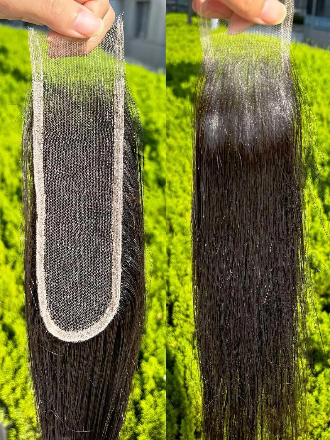 16A Double Drawn Vietnamese Bone Straight Bundles with 13x4 Lace Frontal 100% Raw Human Hair Bundle with 2x6/5x5 HD Lace Closure