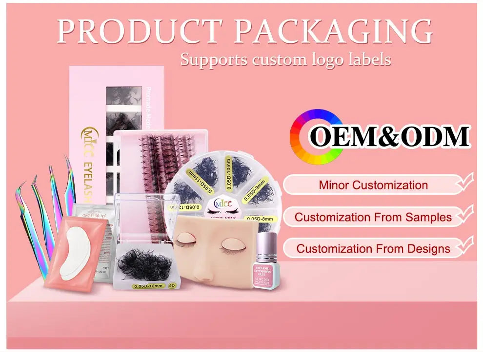 Wispy Premade Fans Pointy Base 5D/7D/9D Russia Volume Handmade Natural False Eyelash Extension Individual Lashes Faux Mink Lash