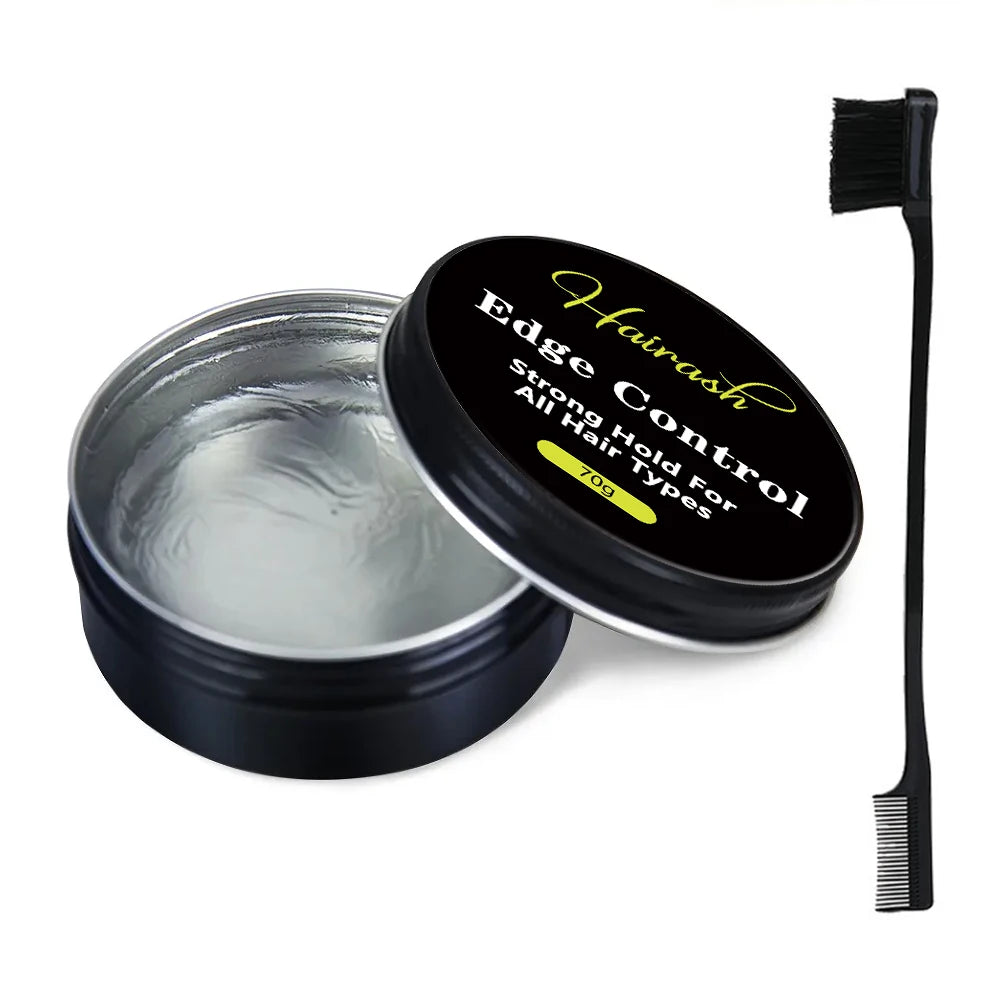 Edge Control Gel Private Label Strong Hold Hair No Residue Styling Baby Hair Non-greasy Smoother For All Hair Types