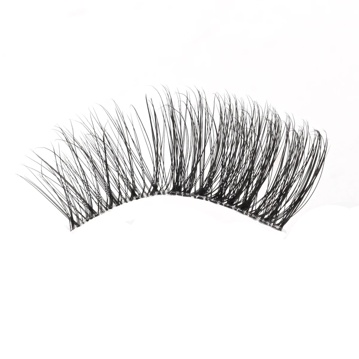 3D Mink Lashes 3/10 Pairs Cat Eye Half Lashes Natural Long False Eyelashes Strip Makeup Soft Fake Eyelash Extension Make Up Tool