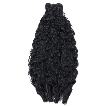 Burmese Curly Human Hair Bundles Pixie Curly Bundles Human Virgin Hair Weave Bundle Ocean Spiral Curly Hair 1 3 4 Bundles