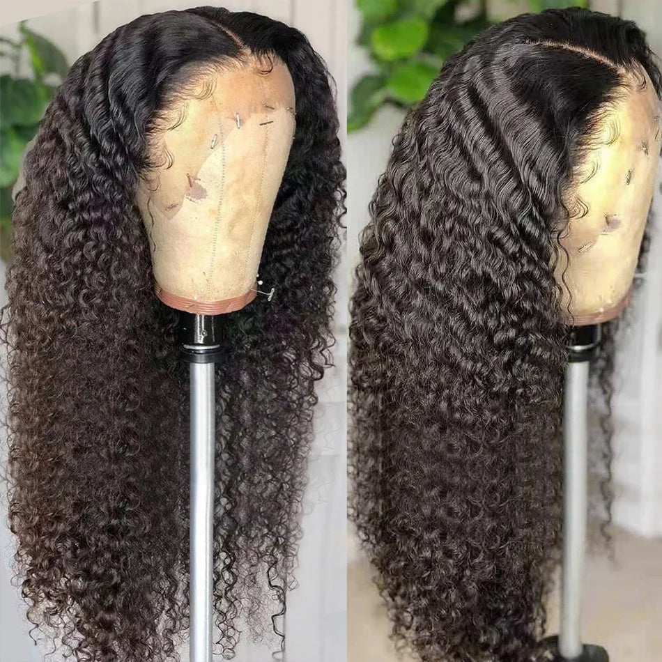Loose Deep Wave 13x6 Lace Frontal Wig Human Hair Wigs Women Raw Indian 30 Inch Lace Front Wig 5x5 Lace Closure Wig