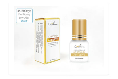 Professional 5ml 0.3S 0.5S 1S 2S 3S Eyelash Glue Fast Drying Strong False Eye Lash Extension Glue Adhesive