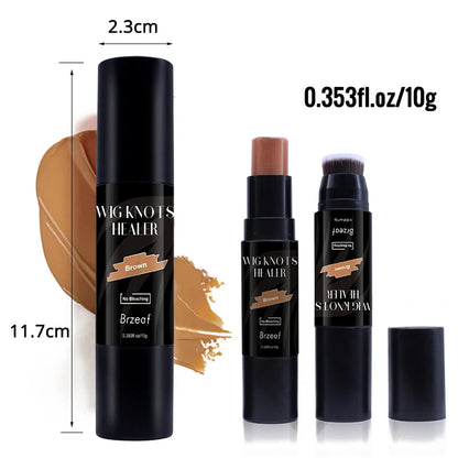 Nunify 10G Lace Tint Stick Swiss Lace Dyeing Stick With Soft Dyeing Brushes Light Brown Skin Color Frontal Lace Tint Mousse