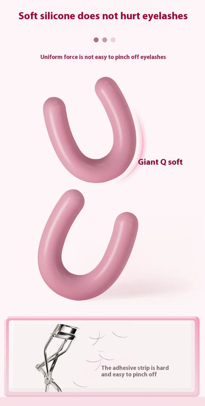 Electric eyelash curler, long-lasting styling, easy and perfect curling all day long, portable electric eyelash curler