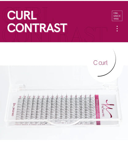 Wispy Fairy Eyelashes Individual Cluster Spikes Lash Wispy Premade Russian Matte Promade Wispy Spikes False Eyelash Extensiones