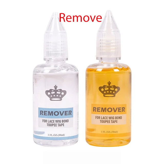 Hair Glue Remover lace wig glue remover for tape hair extension 118ml transparent wig Glue Remover for removing tape glue
