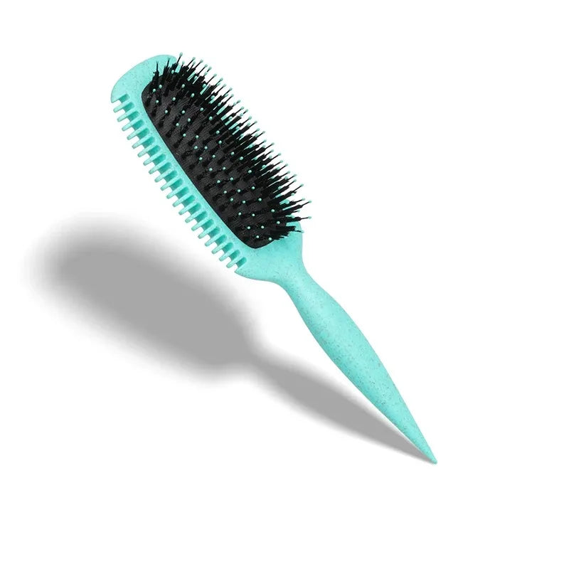 Styling Salon Curly Hair Styling Brush Curl Hair Brush for Combing and Shaping Men's and Women's Curls Reduce Pulling Tools